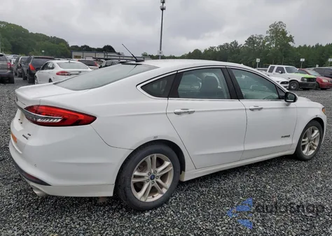 2018 Ford Fusion Se Hybrid z USA, uszkodzony, nr VIN 3FA6P0LU6JR171914